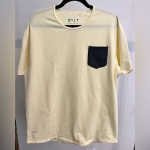 Dak Prescott Owned BYLT Men’s Drop Cut S/S Tee.
Yellow- Men’s XL